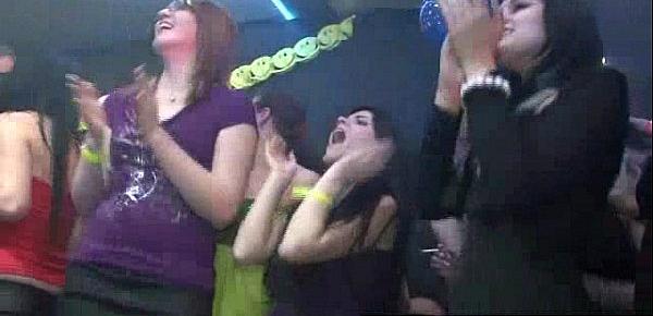  Fresh girls blowjob on party